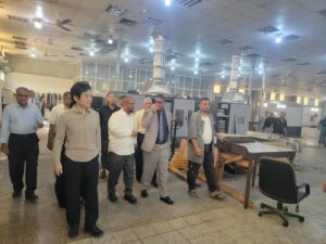 زيارة ممثل شركة «لونغشيانغ لتكنولوجيا المعلومات التعليمية المحدودة» الصينية إلى فرع المؤسسة بعدن